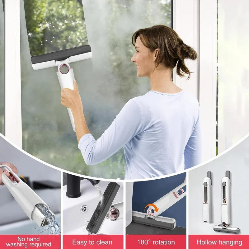 Mini Portable Squeeze Mop Easy & Quick Cleaning Solution
