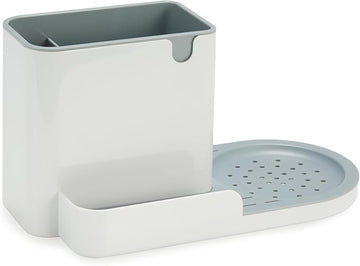 Kitchen Sink Organizer/Sponge Holder, Large, White