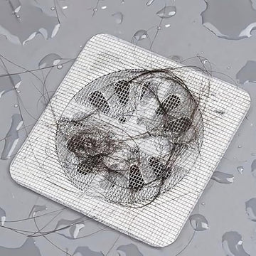 Disposable Shower Drain Hair Catcher Mesh Shower Drain Covers Floor Sink Strainer Filter Hair Stopper For Bathroom Kitchen 10PCs