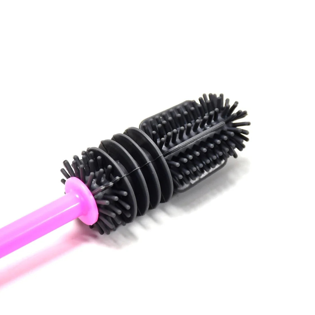 Long Handle Silicone Bottle Cleaning Brush – Flexible Bottle Cleaner for Water Bottles, Glass Bottles, Mugs & Baby Bottles