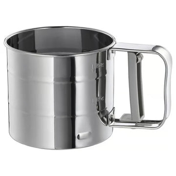 AUREVO  Professional Flour Sifter – Lump-Free Baking Made Easy