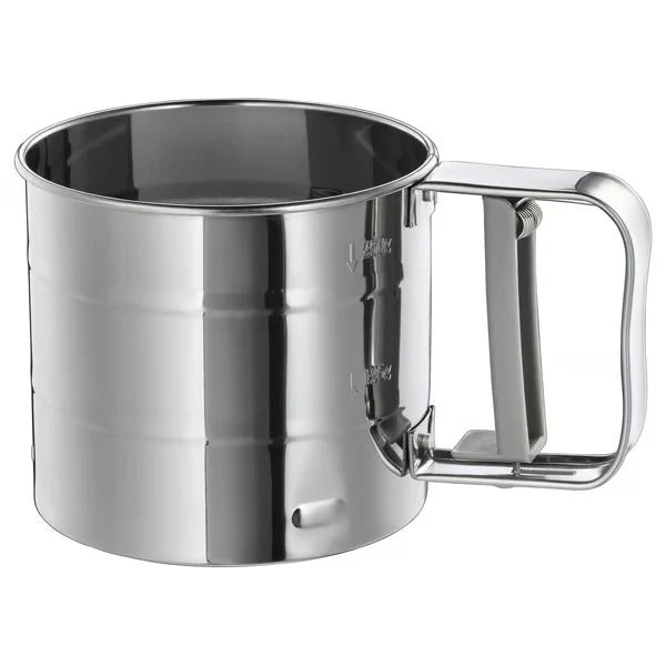 AUREVO  Professional Flour Sifter – Lump-Free Baking Made Easy